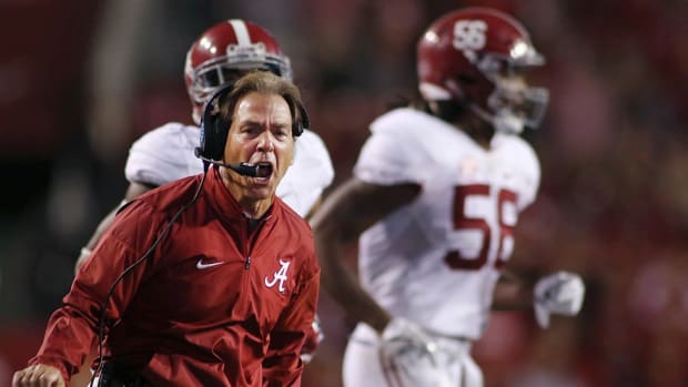 Alabama head coach Nick Saban receives ‘no bulls--t’ birthday gift days before LSU game